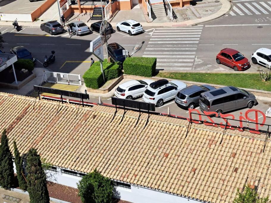 Holiday Center Apartamento Vistas Mar, Acceso Directo Playa Y Piscina Roses Exterior photo